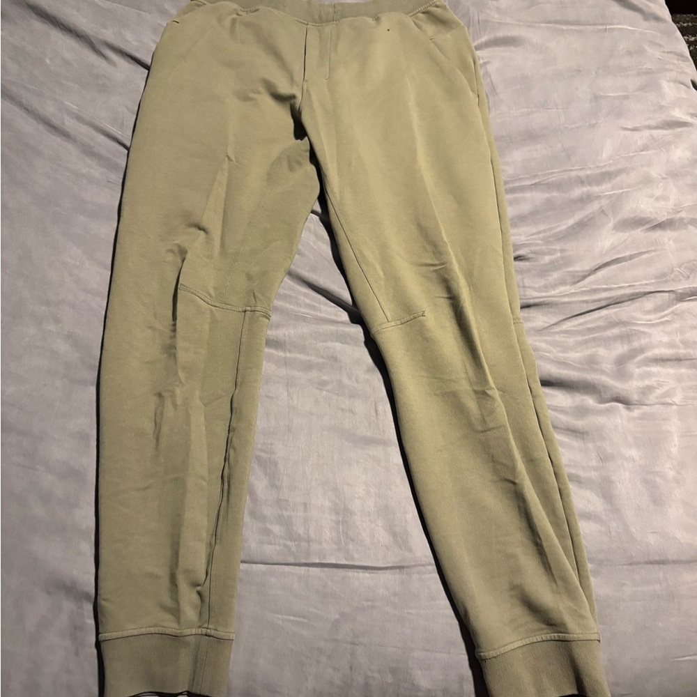 Lululemon Olive Green Joggers size M